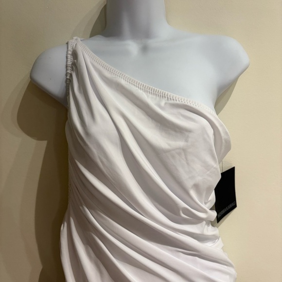 Norma Kamali x Revolve White Diana Gown NWT Size Large - Picture 8 of 13